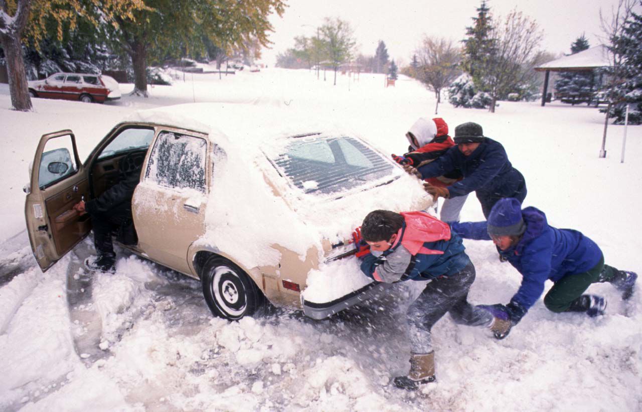 Stuck car